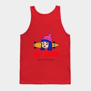 Just Cruisin Skate shirt Tank Top